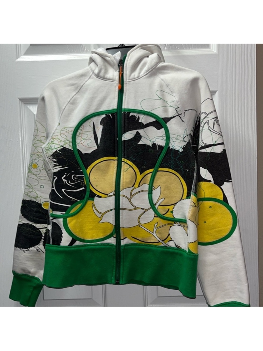 Lululemon Multi Color Zip Long Sleeve Hoodie Women's